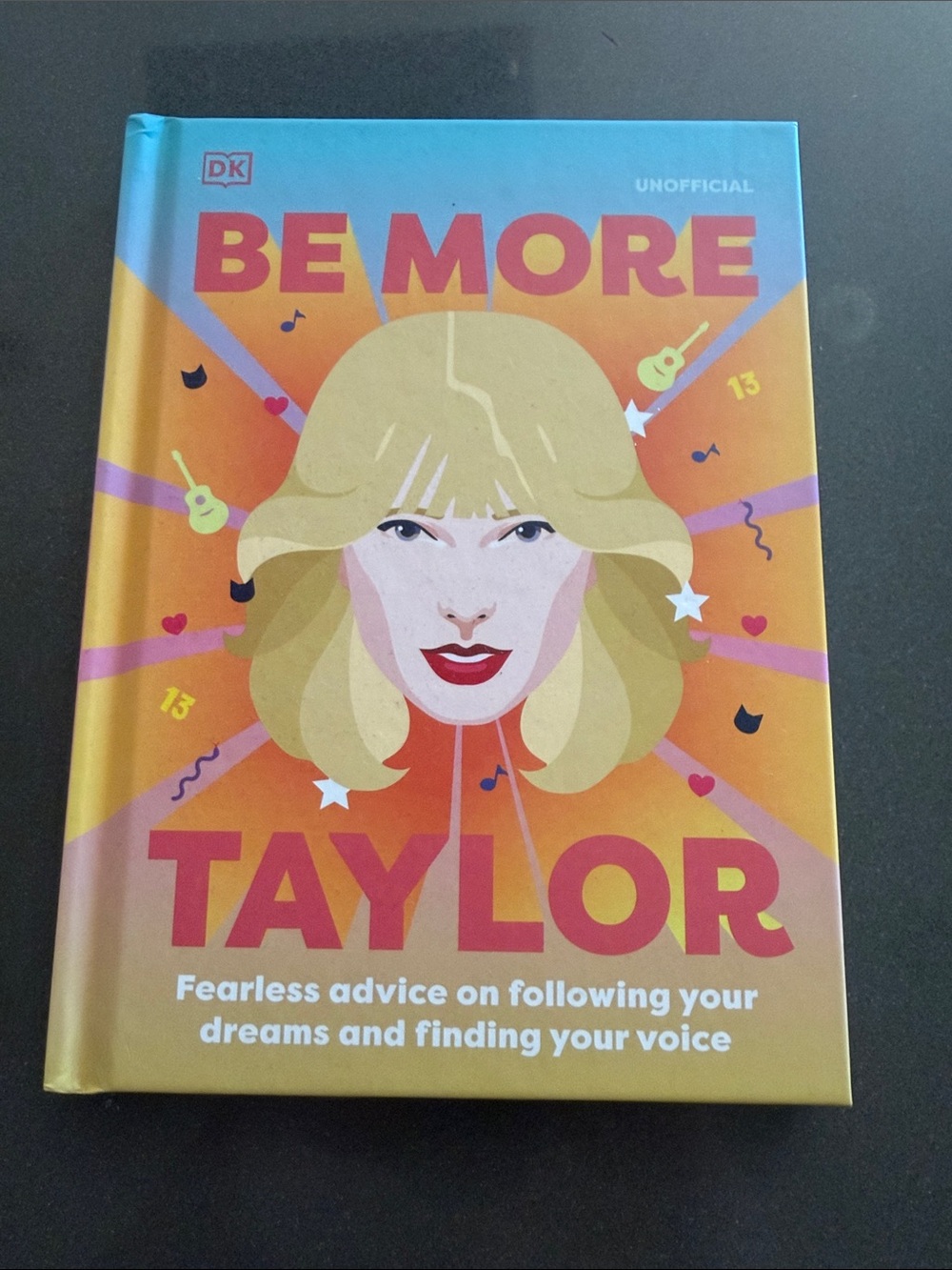 Be More Taylor Illustrated Hardcover Book - new